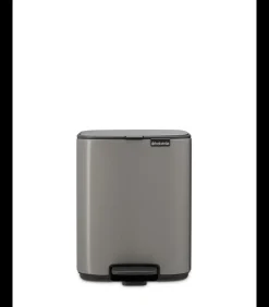 Clearance Bo Pedaalemmer, 7 liter, stil sluitend, kunststof binnenemmer - Platinum Manden En Bakken