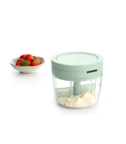 Clearance hakmolen keukenhulp jade green - handmatige chopper 600 ml Kinderen Speelgoed