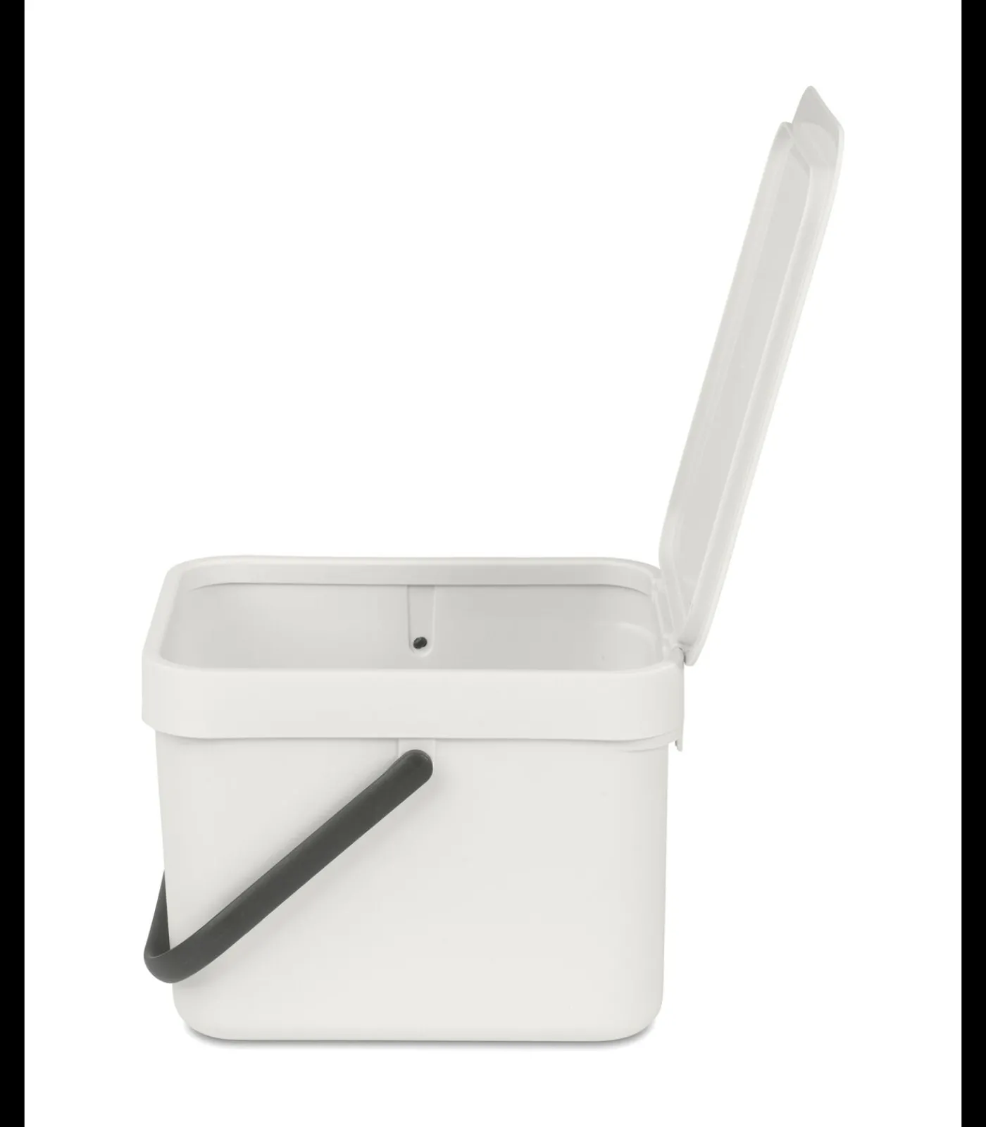 Brabantia Sort & Go afvalemmer, 6 liter - Light Grey