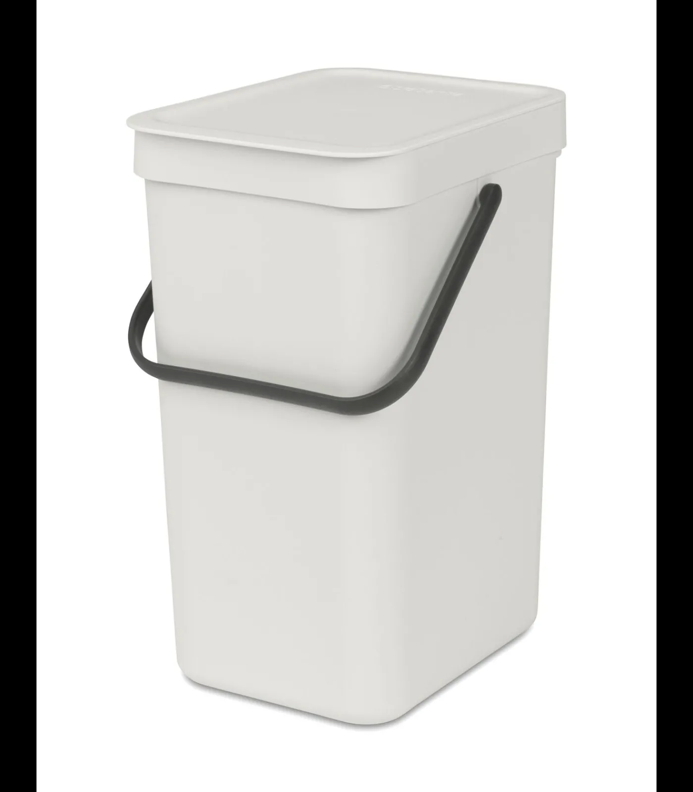 Sale Sort & Go afvalemmer, 12 liter - Light Grey Manden En Bakken