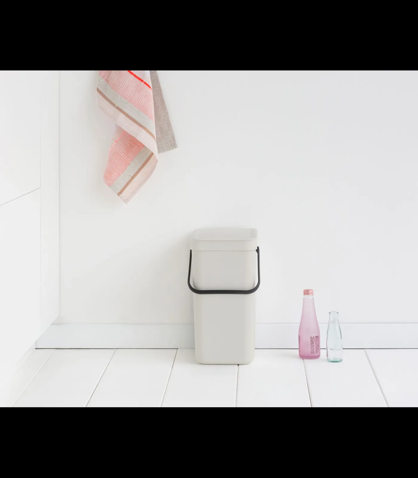 Sale Sort & Go afvalemmer, 12 liter - Light Grey Manden En Bakken