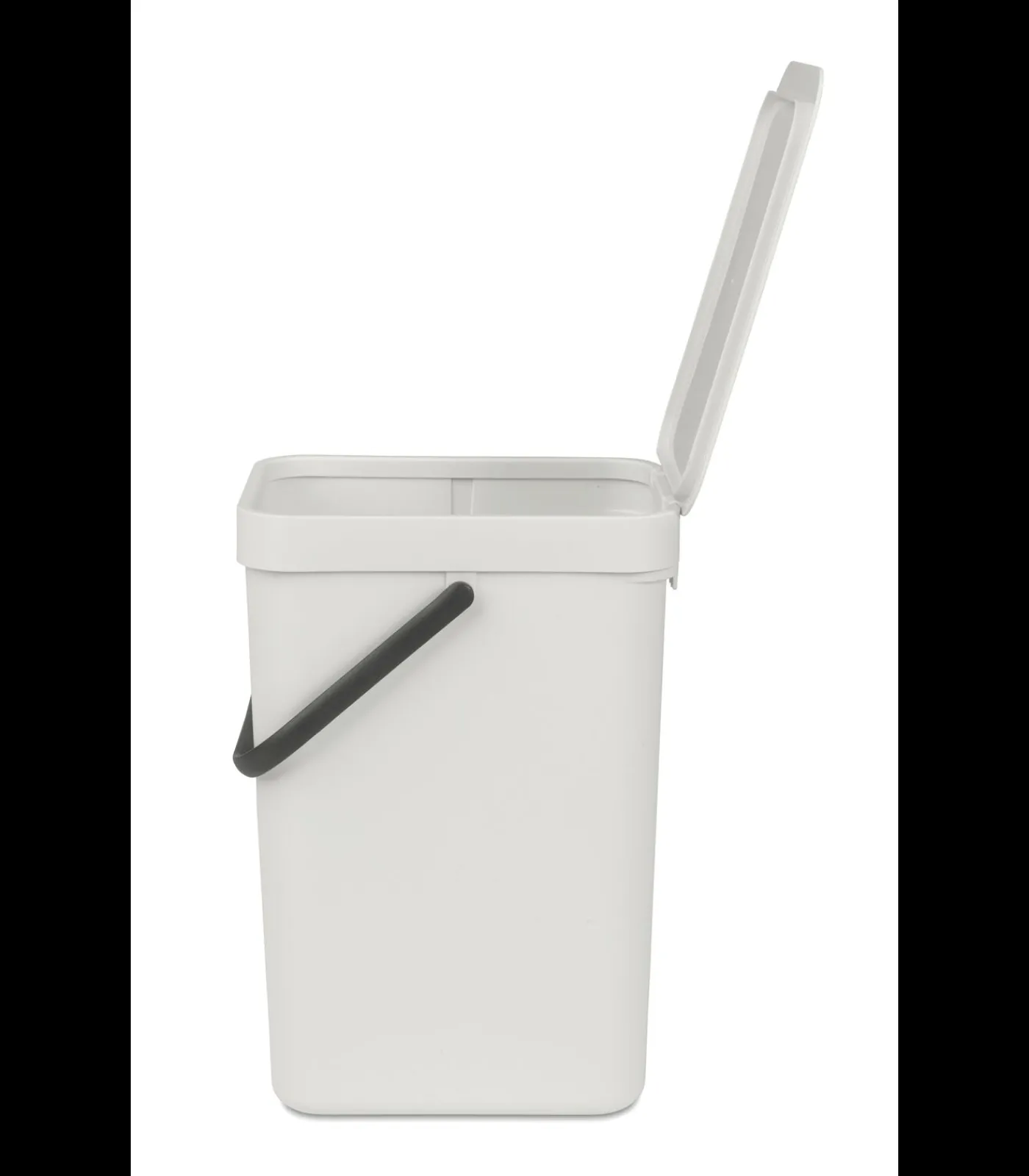 Sale Sort & Go afvalemmer, 12 liter - Light Grey Manden En Bakken