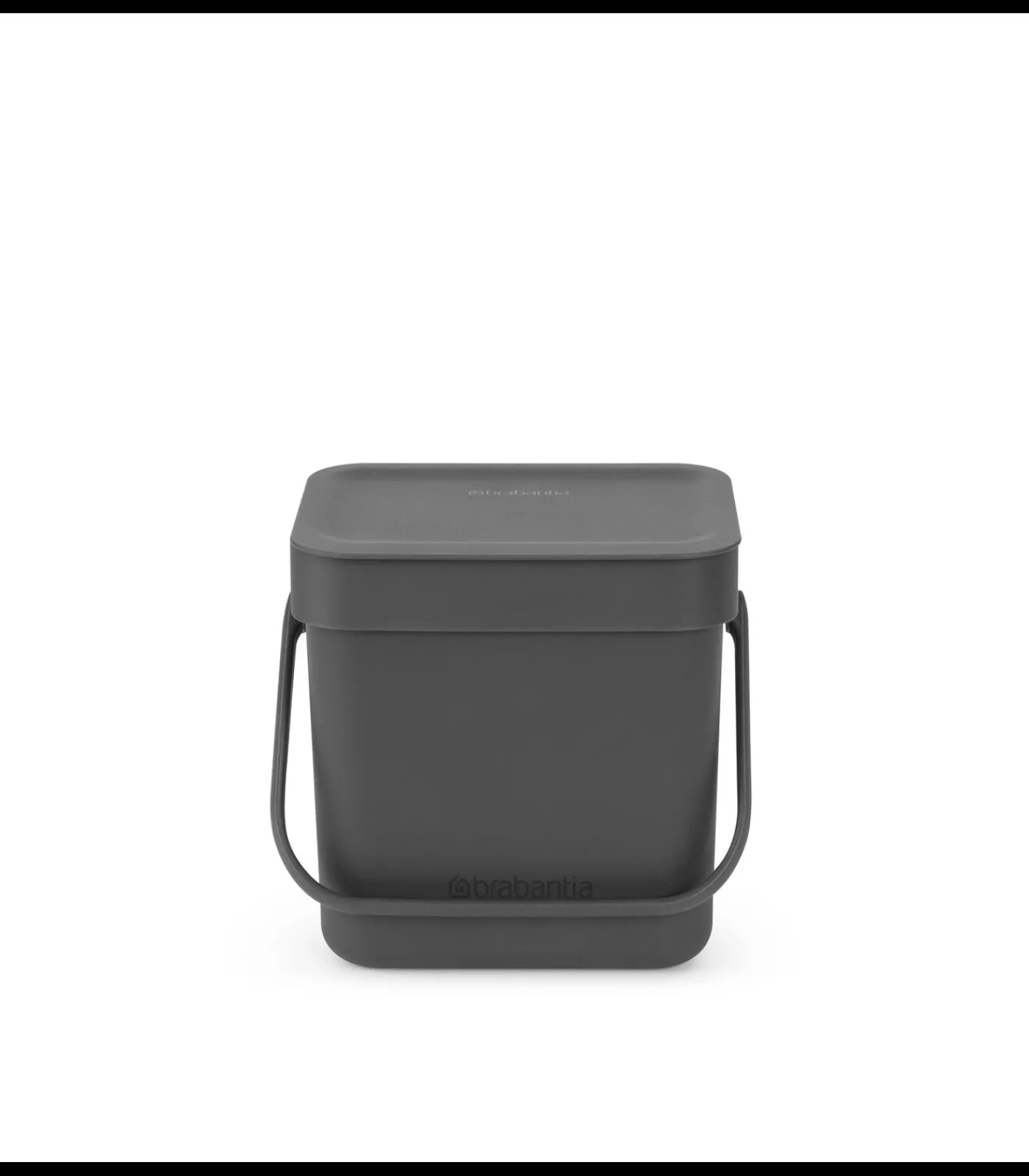 New Sort & Go afvalemmer, 3 liter - Grey Manden En Bakken