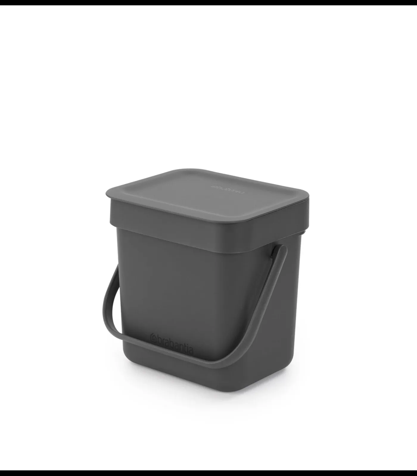 New Sort & Go afvalemmer, 3 liter - Grey Manden En Bakken