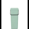 Clearance Sort & Go afvalemmer, 40 liter - Jade Green Manden En Bakken