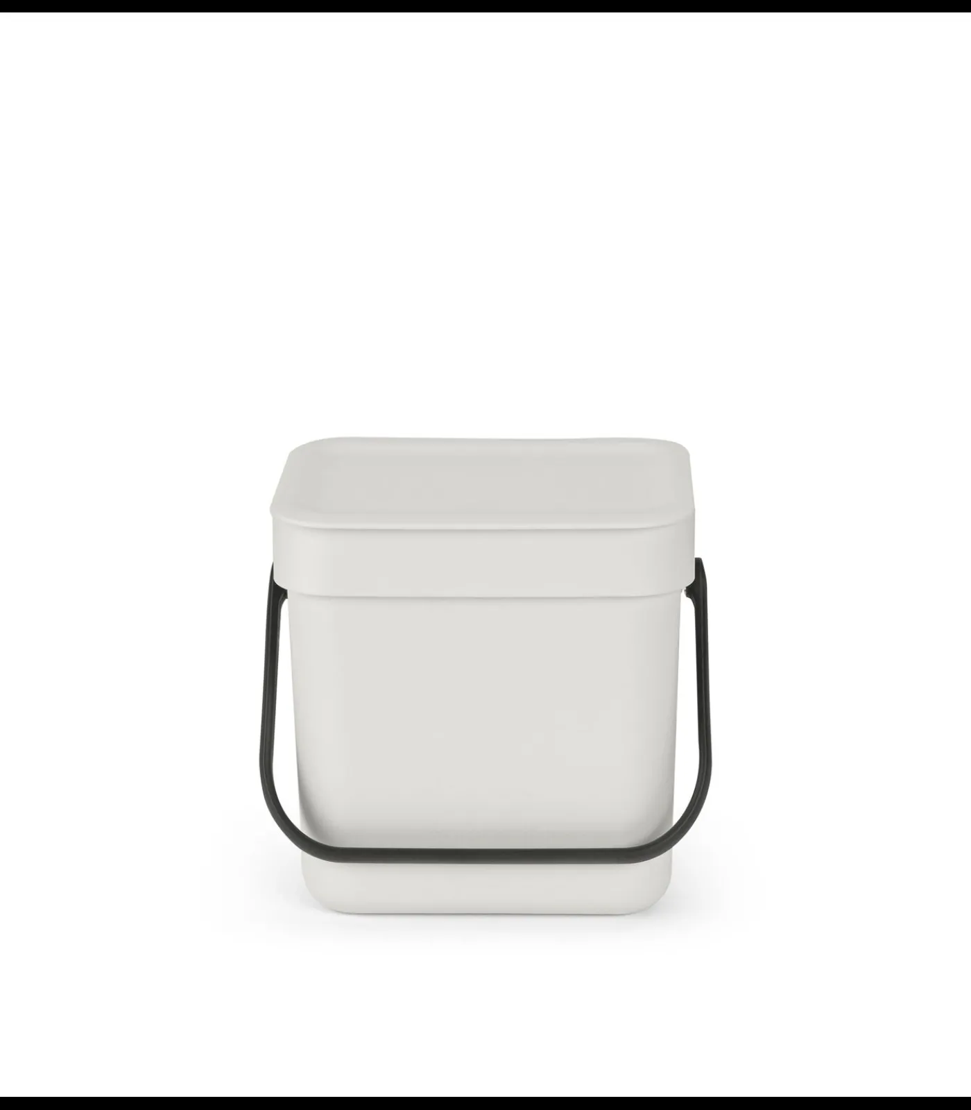 Brabantia Sort & Go afvalemmer, 3 liter - Light Grey