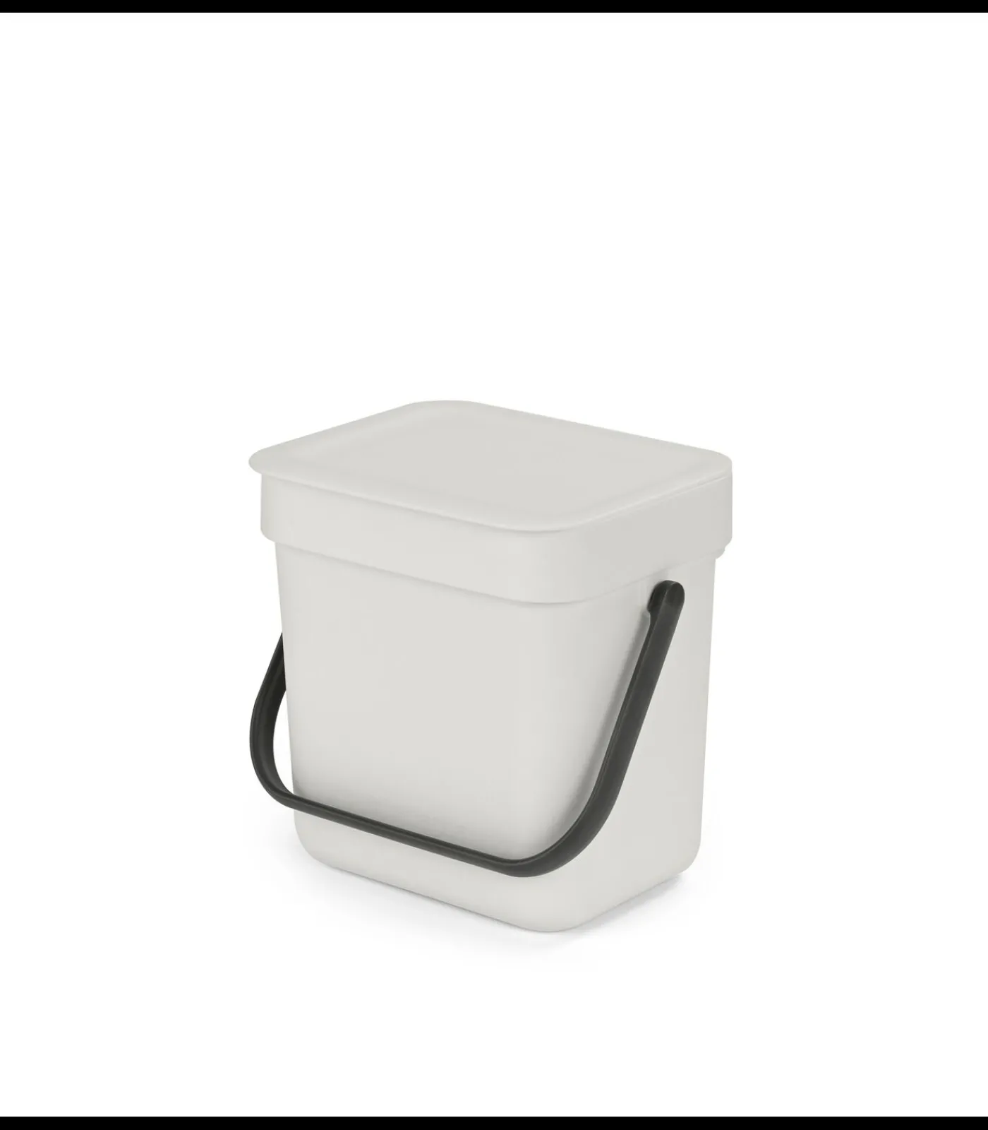 Brabantia Sort & Go afvalemmer, 3 liter - Light Grey