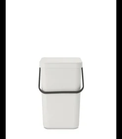 Brabantia Sort & Go afvalemmer, 25 liter - Light Grey