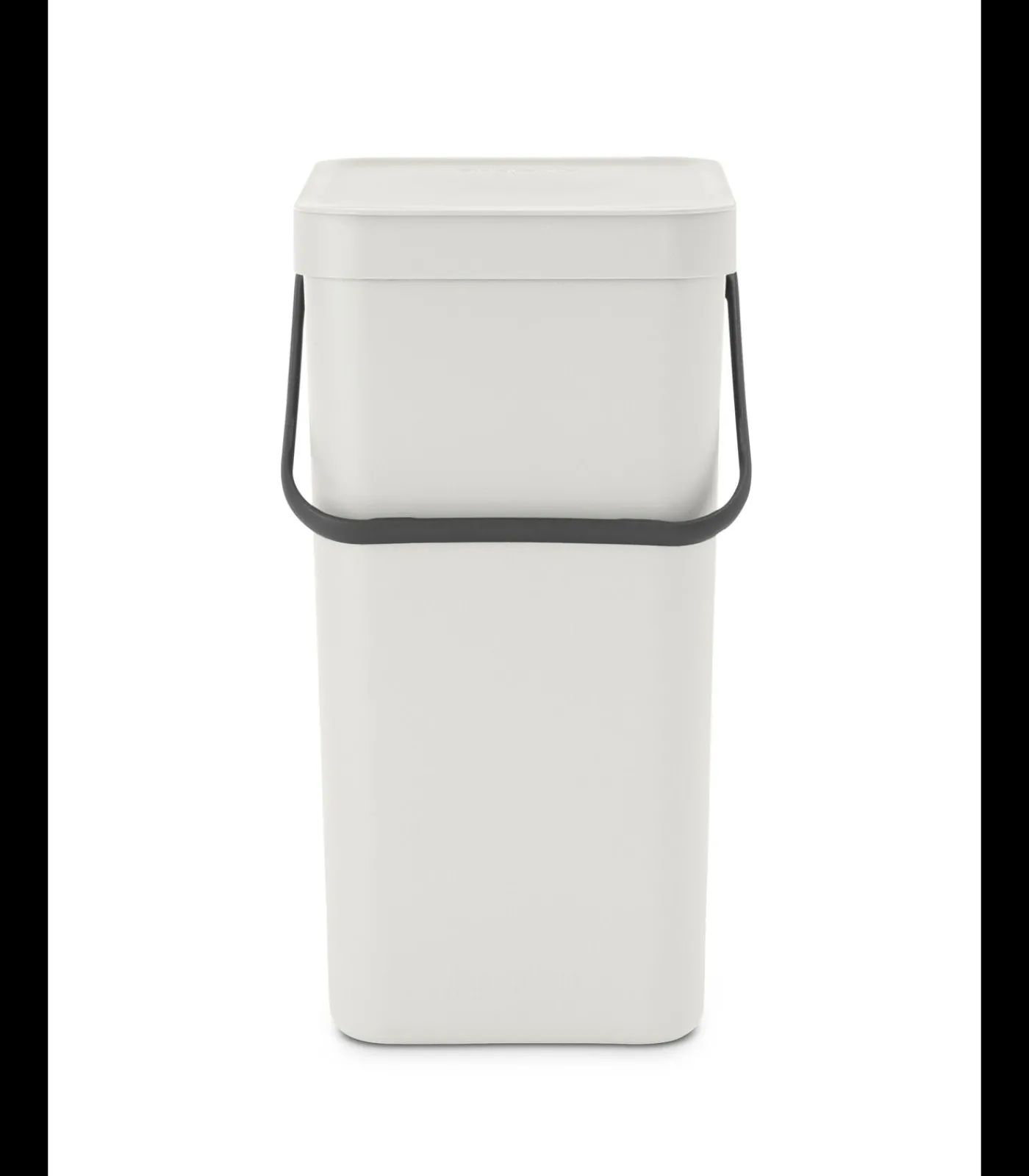 Brabantia Sort & Go afvalemmer, 16 liter - Light Grey