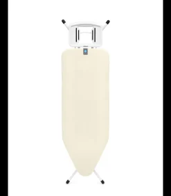 Brabantia Strijkplank C, 124x45 cm, solide strijkerhouder - Ecru
