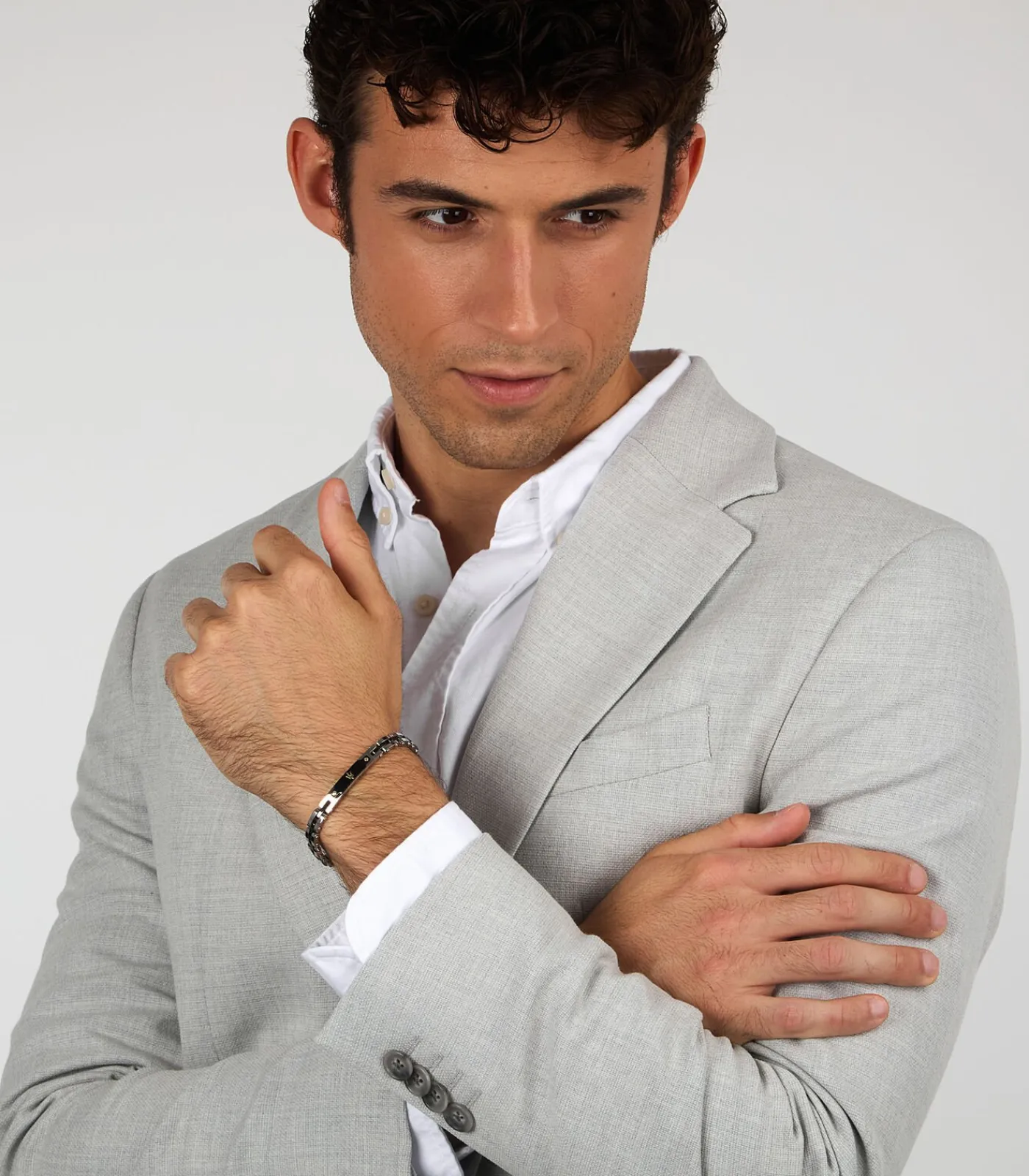 Heren MASERATI Bracelet CERAMIC GOLD