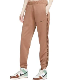 DAMES Nike BRANDED TAPE - Joggingbroek - Bruin