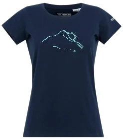 Sale BREEZED V - T-shirt - Marineblauw DAMES T-Shirts & Tops