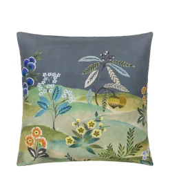 DESIGNERS GUILD Brocart décoratif - Kussensloop in katoen perkal met print