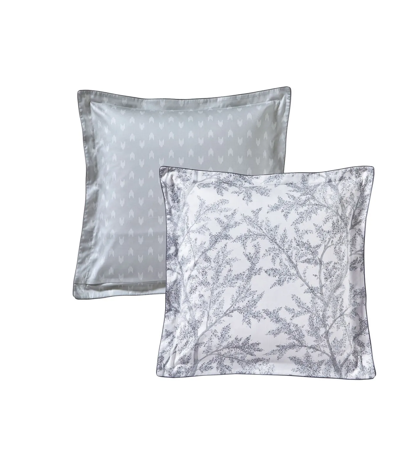 Discount BROCELIANDE Brume - Kussensloop Jacquard katoen Kussenslopen