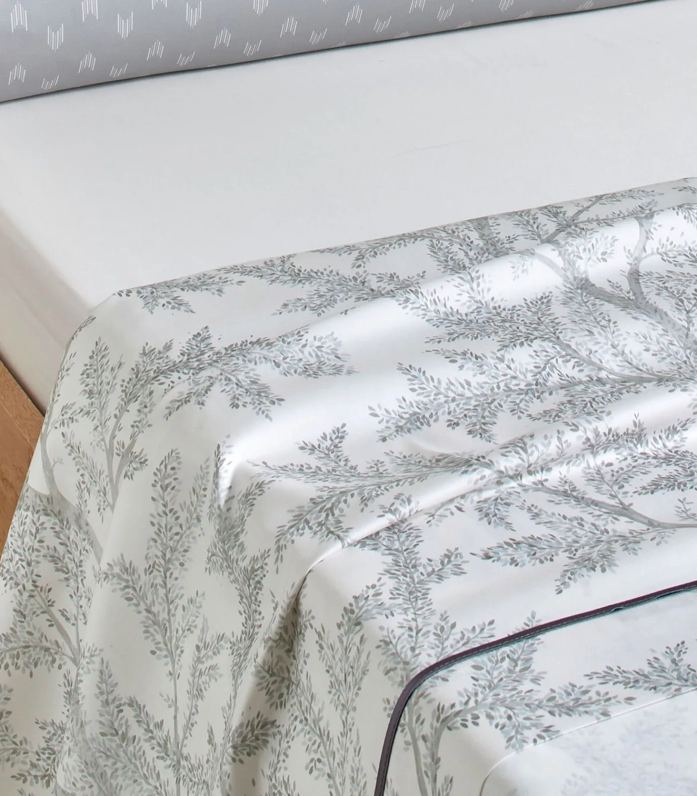 Sanderson BROCELIANDE Brume - Laken Jacquard katoen