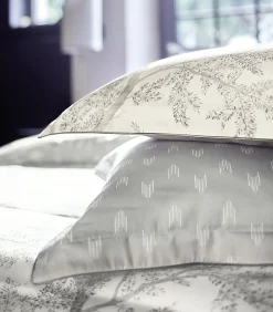 Sanderson BROCELIANDE Brume - Laken Jacquard katoen