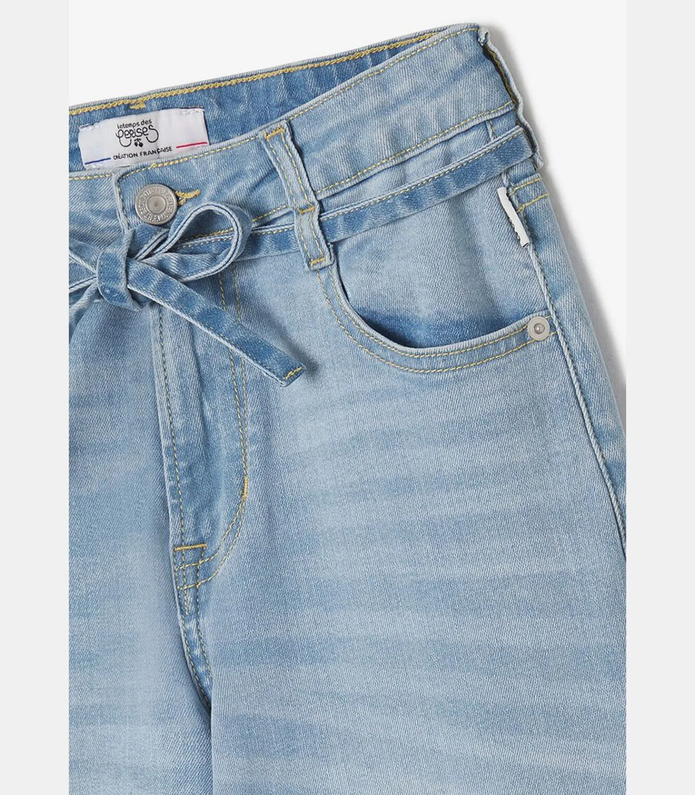 Kinderen Le Temps des Cerises Broek flare van jeans ALEXGI