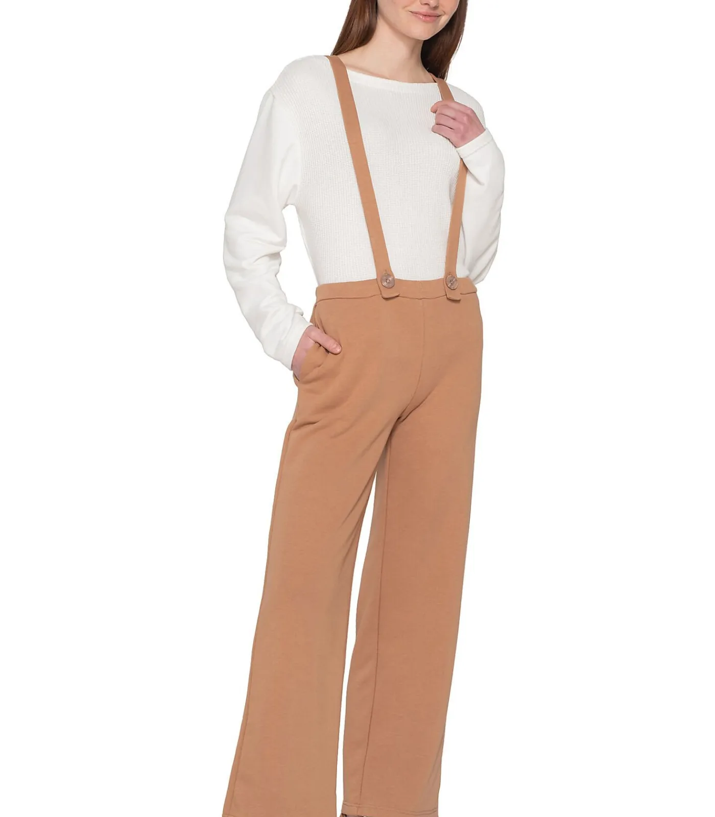 Discount Broek met salopette Sweetened DAMES Jumpsuits