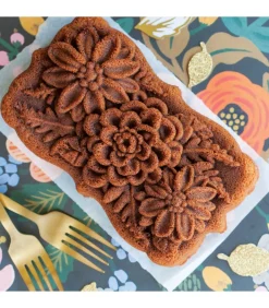 Nordic Ware Broodbakvorm Wildflower Loaf Pan Koper 24 x 15 cm / 1.4 liter