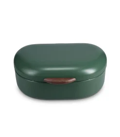 Hot Broodtrommel 40x29xH19,5cm groen Crust Keukenaccessoires