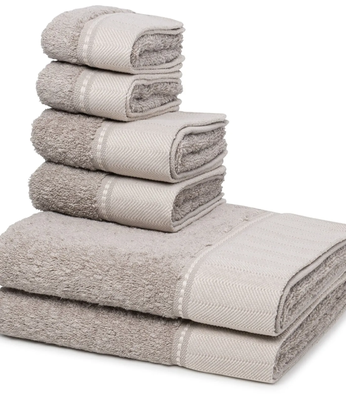 Clearance Brooklyn 6-delige handdoekenset Badset