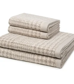 Möve Brooklyn 4-delige handdoekenset