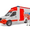 Kinderen Bruder Mercedes Benz ambulance speelgoedauto met licht en geluid