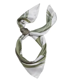 Online BRUSH STROKE - Bandana - Olijfgroen Heren Sjaals