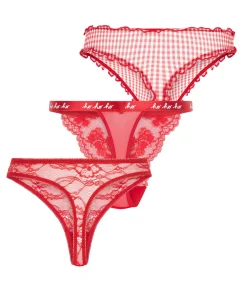 New Cadeauset string kerst DAMES Slipjes