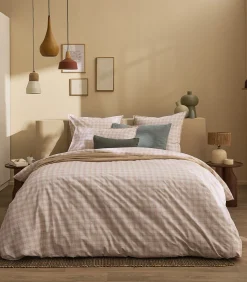 Hot Cadence - Effen kussensloop in katoen perkal Kussenslopen