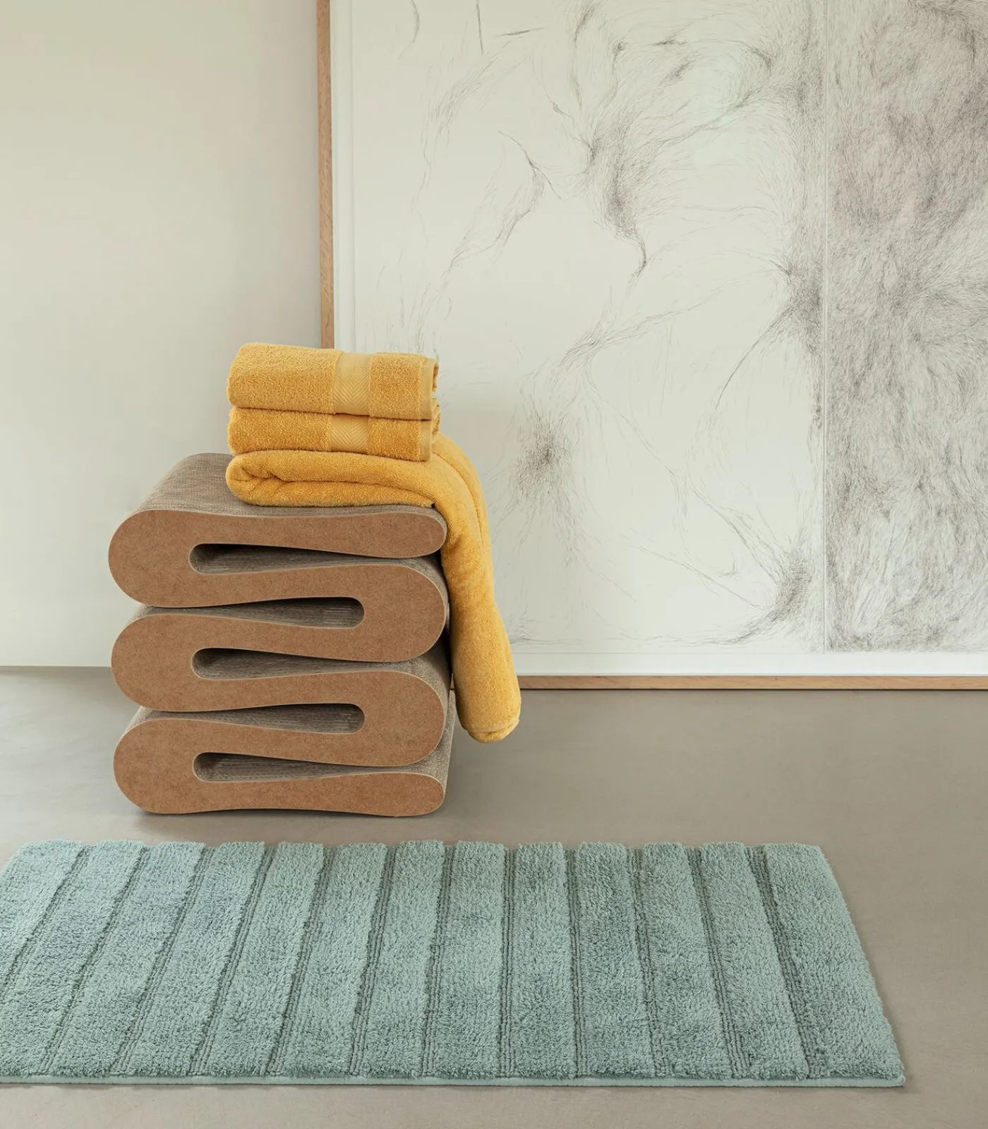 Casilin California Antislip Bidet mat Sea Green