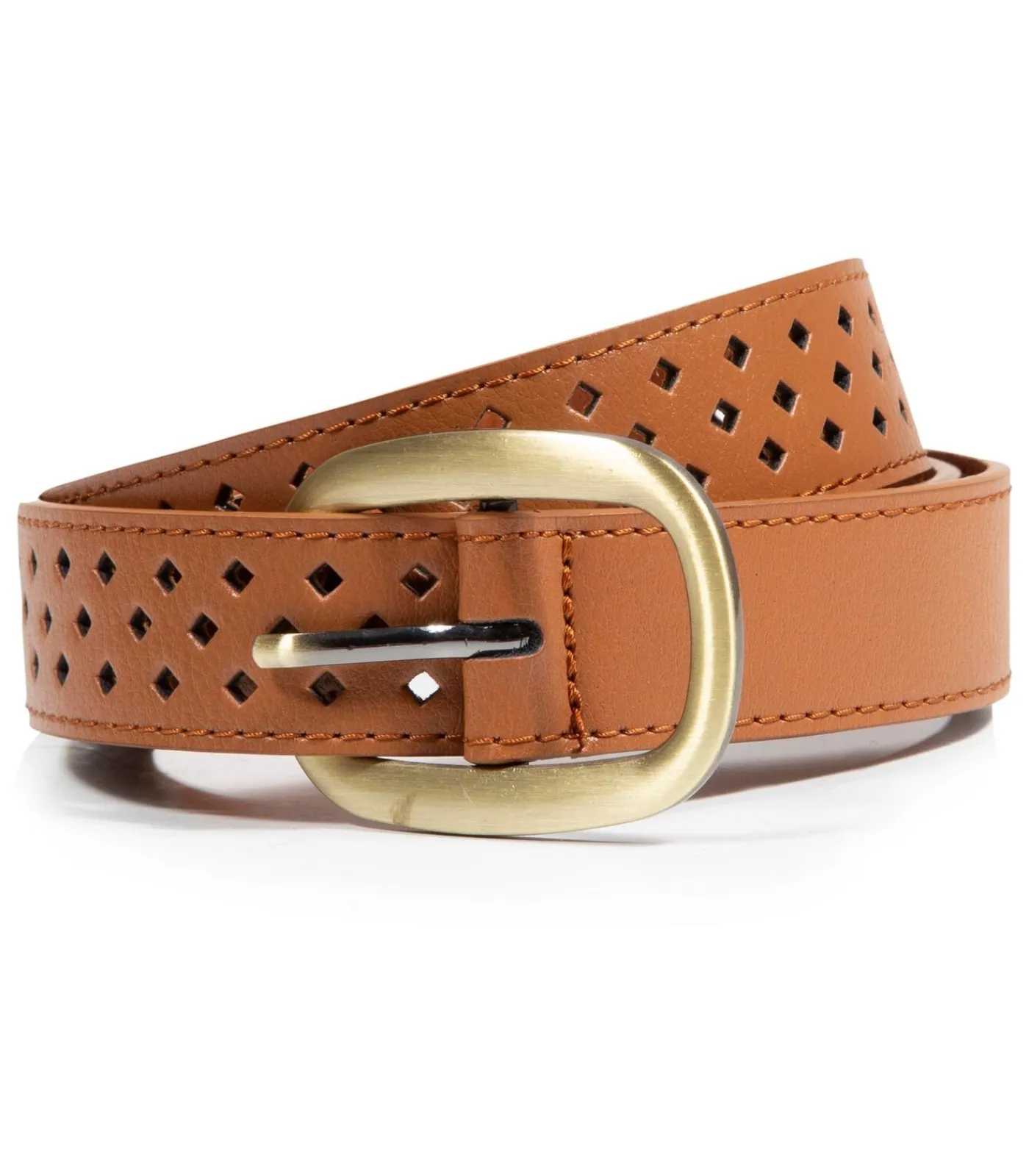 DAMES ISOTONER opengewerkte riem voor dames