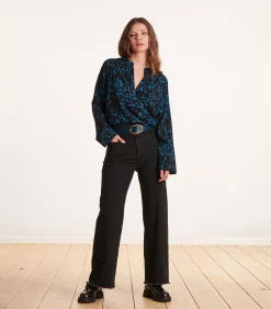 DAMES La Fée Maraboutée Camel riem met slangengesp