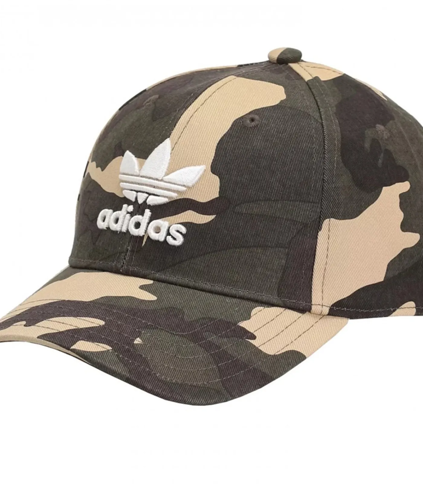Heren Adidas CAMO - Baseball Pet - Groen