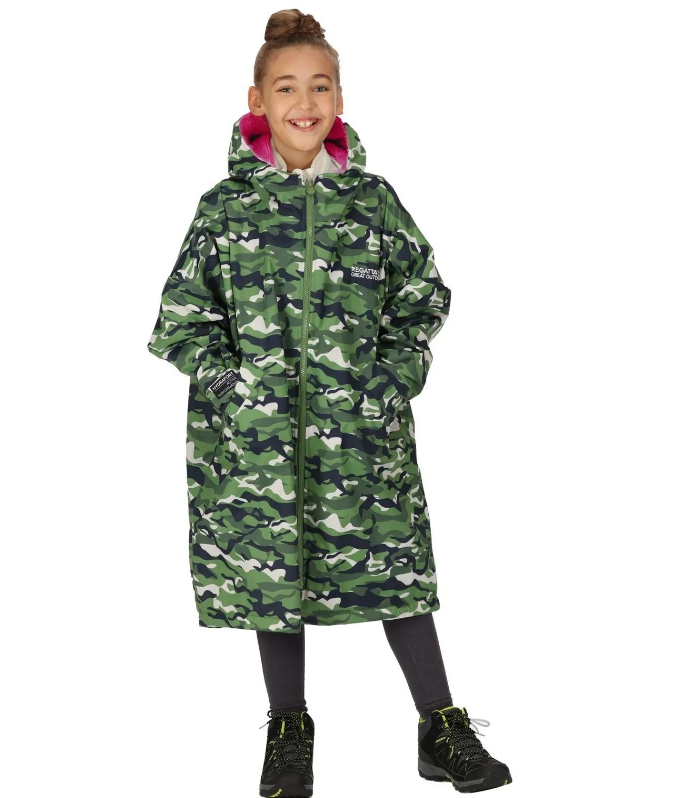 Kinderen Regatta CAMOUFLAGE - Gi - Donkergroen
