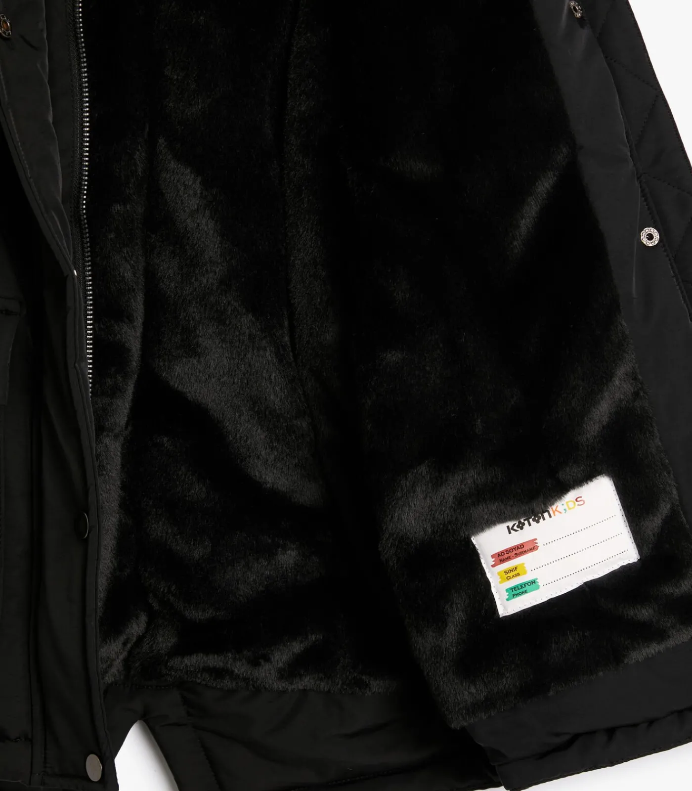 Outlet Capuchon bont kraag Normaal Anorak Kinderen Jassen