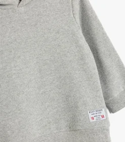 Kinderen Koton Capuchon kraag Etiket gedetailleerd Sweatshirt