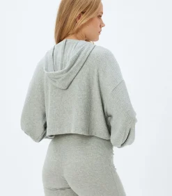 DAMES Koton Capuchon kraag Lange mouw Pyjama'S Gebreide Top