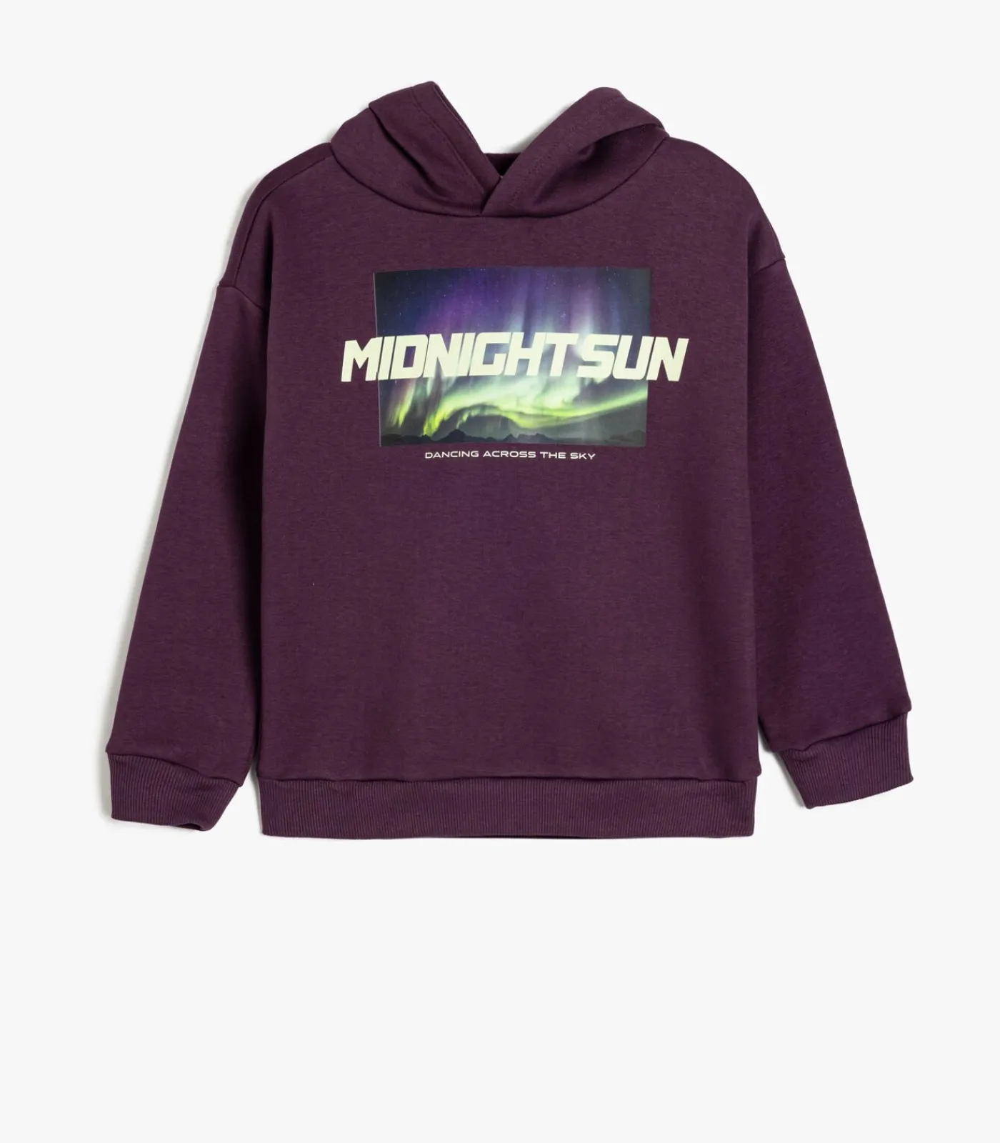 Kinderen Koton Capuchon kraag Met drukwerk Sweatshirt