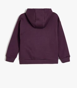Kinderen Koton Capuchon kraag Met drukwerk Sweatshirt