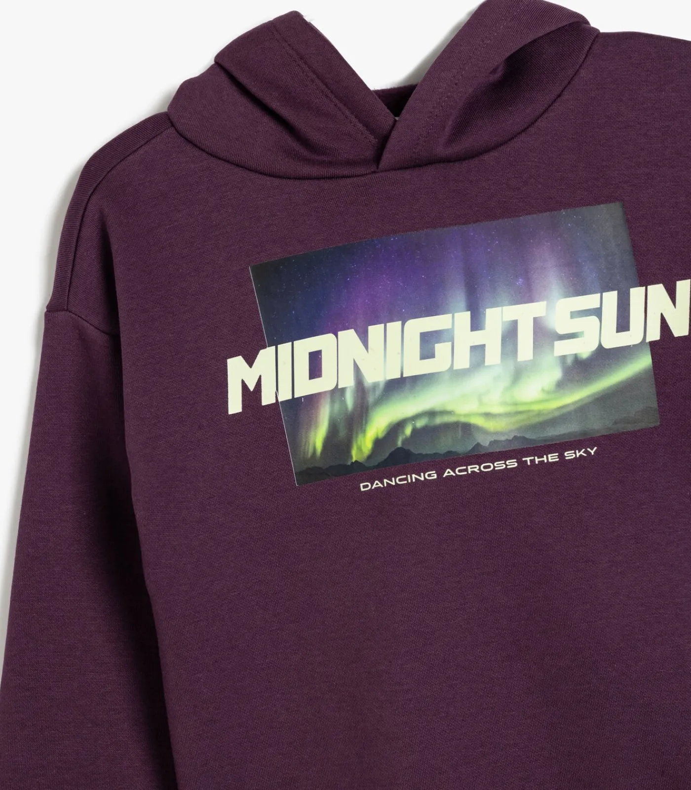 Kinderen Koton Capuchon kraag Met drukwerk Sweatshirt