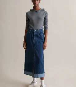 DAMES Marc O’Polo DENIM Capuchon longsleeve slim