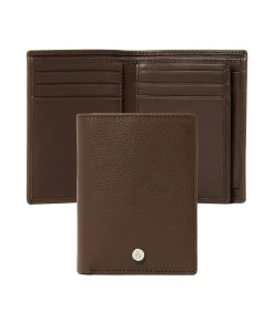 New Card holder with flap Button DAMES Tassen