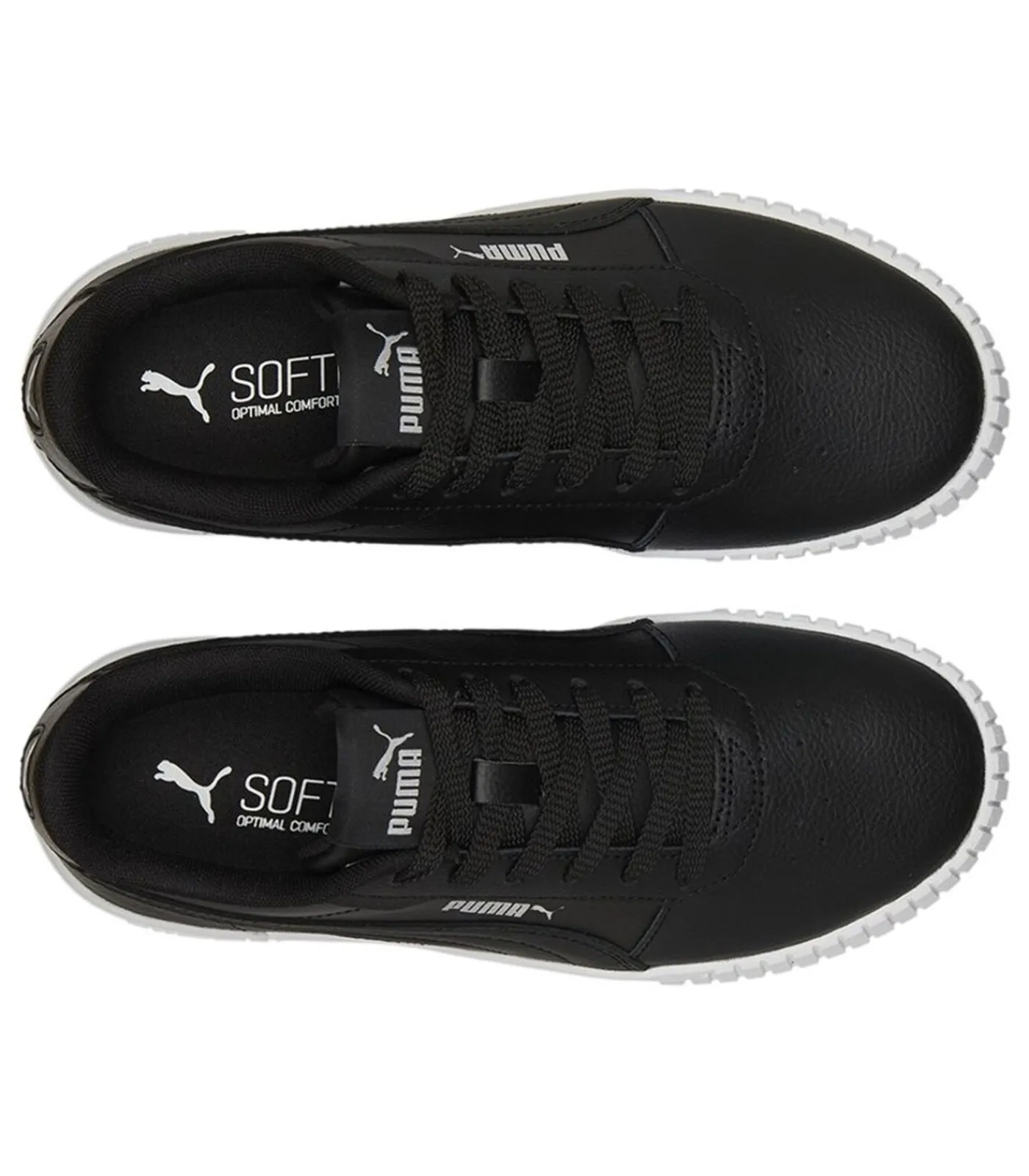 Kinderen PUMA Carina 2.0 S - Sneakers - Zwart