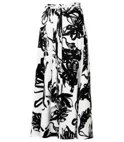 DAMES Mart Visser Carissa Print Rok Zwart / Wit