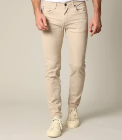 Online CARLOS - Grijze denimbroek met ritssluiting Heren Jeans