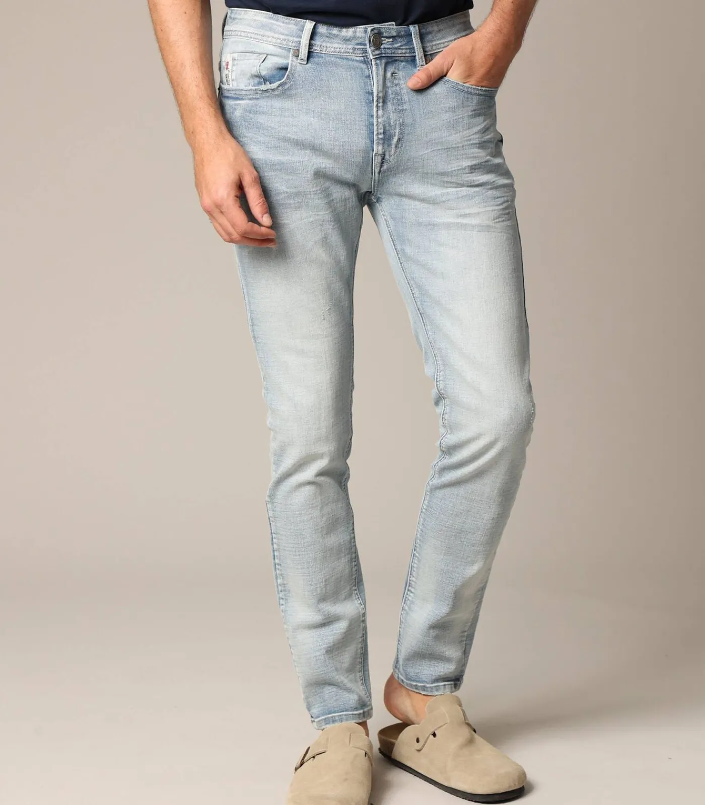 Heren Deeluxe CARLOS - Lifestyle-jeans voor heren