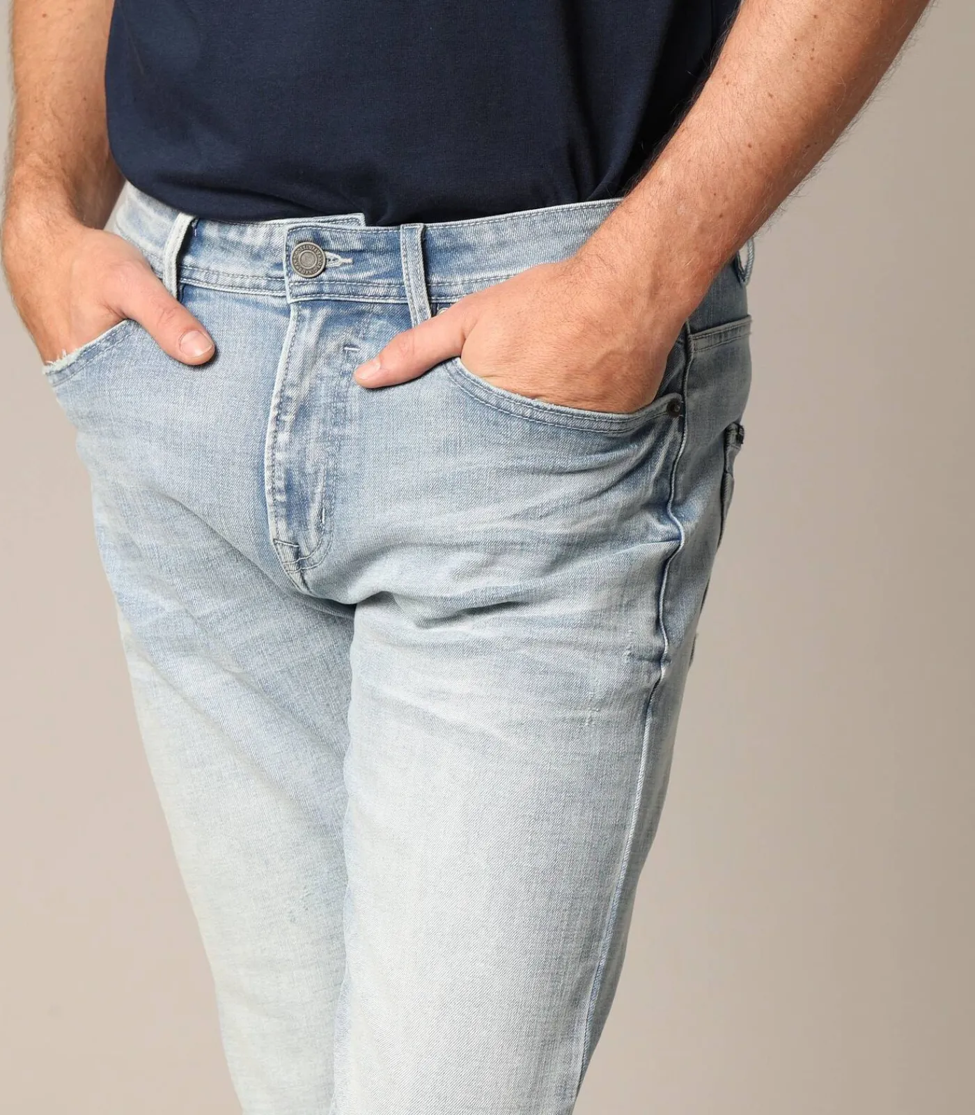 Heren Deeluxe CARLOS - Lifestyle-jeans voor heren