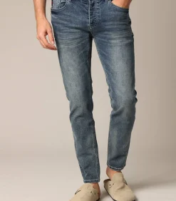 Heren Deeluxe CARLOS - Slanke denimjeans voor heren